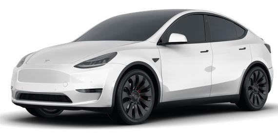 TESLA MODEL Y 2021 5YJYGDEF0MF256648 image
